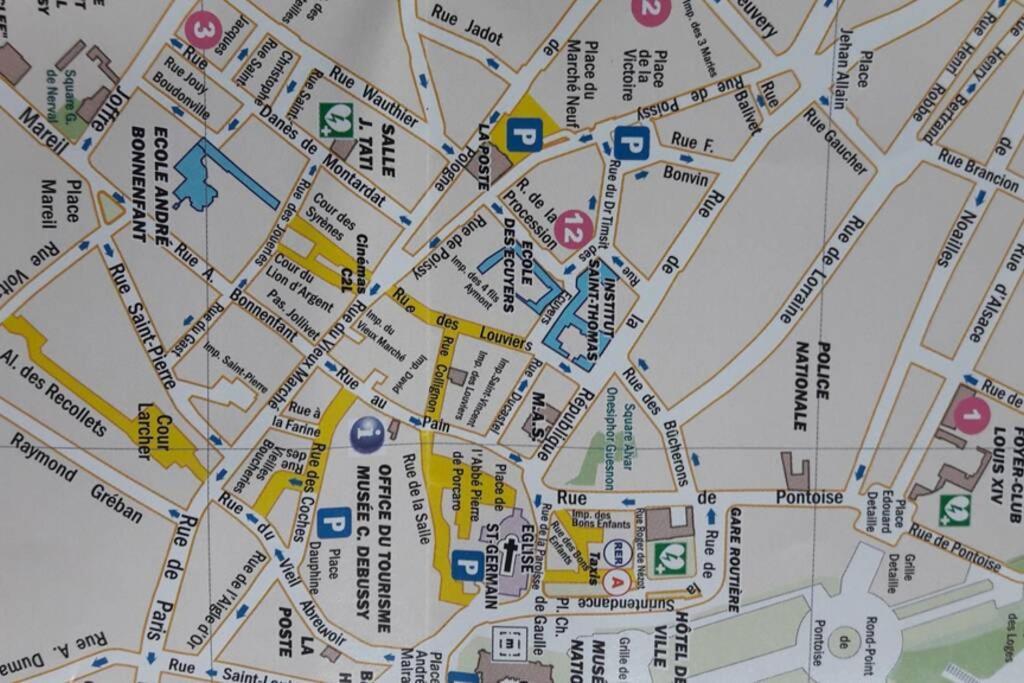 Appartement Cosy Dans Le Centre Historique Saint-Germain-en-Laye Εξωτερικό φωτογραφία
